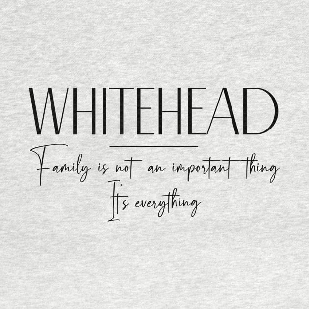 Whitehead Family, Whitehead Name, Whitehead Middle Name by Rashmicheal